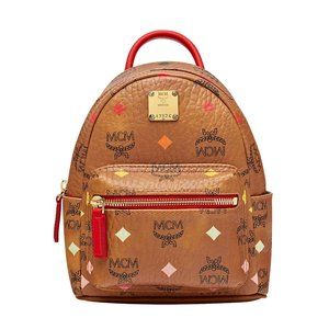 MCM Stark Bebe Boo X-mini Backpack in Skyoptic